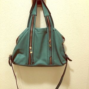XYZ Green Purse